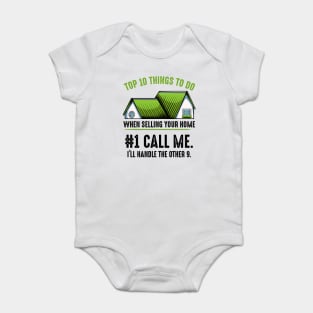 Real Estate Baby Bodysuit